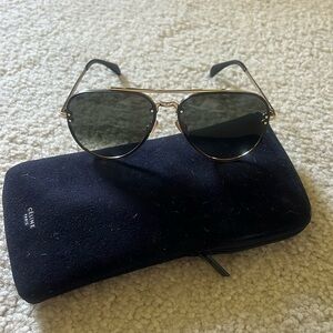 Used in very good condition Celine Gold/Blue CL 41392/S sunglasses